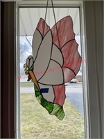 Stain Glass Butterfly - 22" x 13"