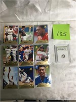 9 Collector’s Baseball Cards, Authentic Meteorite