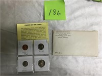 Proof Set of Coins, US Mint Set
