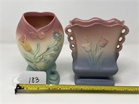 2 Pieces Hull Pottery