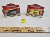 Campbell's Soup Toy Trucks