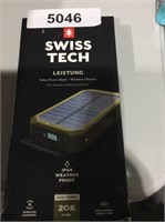 Swiss tech solar power bank