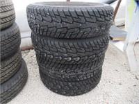 4 Mismatched Winter Tires LT225/75R16