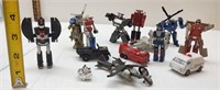 A collection of vintage gobots
