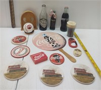 Mixed lot of Coca-Cola items