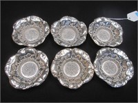 Sterling Flower Dishes