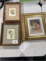 Grouping of Framed Pictures