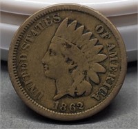 1862 C/N Indian Head Cent