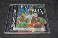 PS Breath of Fire IV Game & Manual