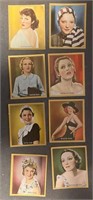 MOVIE STARS: 49 x Antique Tobacco Cards (1934)