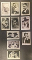 MOVIE STARS: 230 x Antique Tobacco Cards (1933)