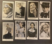 MOVIE STARS: 68 x Antique Tobacco Cards (1934)