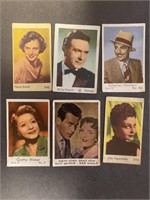 MOVIE STARS: Antique MAPLE LEAF GUM Cards (1950)