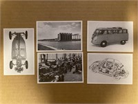 Vintage VOLKSWAGEN Cards from Germany (1952)