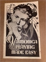 HARMONICA Playing Made Easy (1940)