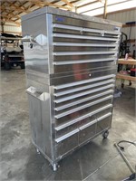 Stainless Rolling Tool Box