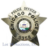 WITHDRAWN - Chicago Police Officer CPD Badge