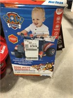 Paw patrol battery powered ride on (untested)