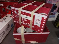 Letters to Santa boxes filled with mugs