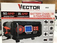 Vector 50 amp start 15 amp charging charger