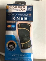 Copper fit knee pad