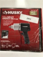 Husky 1/2 inch impact wrench.  450 Ft-lbs