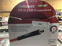 Husky 3/8 inch x 50 foot rubber air hose