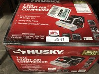 Husky silent air compressor 1 gallon