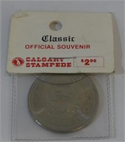 1982 Stampede Coin