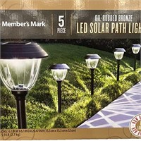 Member's Mark Oil-Rubbed Bronze LED Solar 12 Lumen