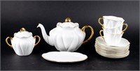 Shelley Fine Bone China England Demitasse Tea Set