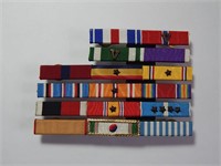 WWII & Korean War Ribbon Bar Medal Group