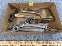 Box of Tools, Clamp, Hammer