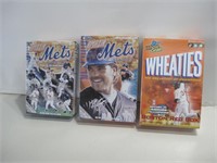 Boston Red Sox & Mets Wheaties Boxes Empty