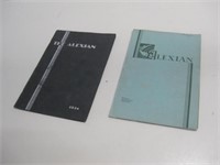 Two 1934-35 Alexian Yearbooks Pictured