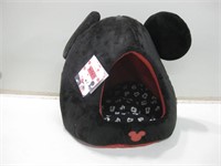 14" Tall Mickey Mouse Domed Pet House W/Tag