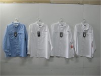 4 NWT Men's Button Up Shirts Size 3XLT