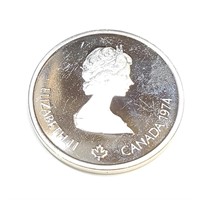 Canadian 10 Dollar Queen Elizabeth II Olympic Coin