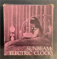 Sunbeam electric alarm clock