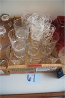 Painted Glasses Lot