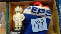 Michelin Figurine / Pepsi Stocking Hat