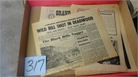 Wild Bill / Kennedy Newspaper Lot