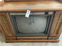 Vintage Quasar TV/Stereo Solid Wood
