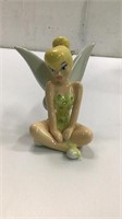 Disney Tinker Bell Ceramic Rhinestone Figure Q8D