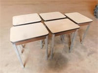 5 Matching Table Desks - 24 x 18 x 30
