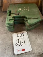 (4) 47Kg JD Suitcase Weights