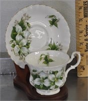 Royal Albert "Trillium" cup & saucer