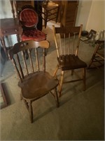 2 kitchen chairs