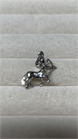 Sterling Silver Horse Charm/ Pendant