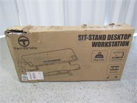 New! Sit/Stand Desktop Workstation